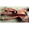 Image 1 : Rolling 4 Caster Red Metal Transmission Floor Jack Lift