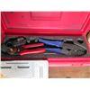 Image 2 : Qty 4 Cases w/ Power Drill, Wire Cutters, Ratchet & Sockets Sets, etc