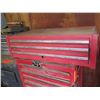 Image 2 : Snap-On 2 Piece Red Metal Tool Chest w/ Misc Tools in Drawers
