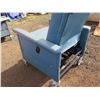 Image 8 : Champion Manufacturing Rolling Blue Vinyl Recliner Transporter Arm Chair