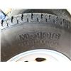 Image 2 : Qty 2 Towstar M-108 Tubeless ST20 T205/75R1 Trailer Tires & Rims