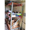 Image 1 : Contents of Shelf:  Air Hoses, Safety Tape, Hoses, Acetone, Funnels, etc