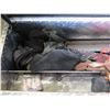 Image 2 : Northern Industrial Diamond Plate Truck Tool Box w/ Bolt Cutters, Misc Tools