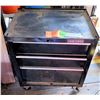Image 1 : Craftsman Rolling 3 Drawer Black Metal Tool Chest w/ Amprobe & Misc Tools