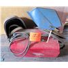 Image 1 : Lincoln Electric Weld Pak HD Gasless Welder w/ 2 Welding Helmets