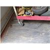 Image 8 : Rolling Metal 2 Tier Cart w/ Top Cover & Tools: DeWalt & Craftsman Drill, etc