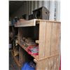 Image 8 : Contents of Shelf: Landscape Supplies, Nylon Tie-Down Straps, Misc Parts, etc
