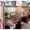Image 1 : Contents of Shelf:  Oils, Fluids, Sealants, Auto Parts, etc