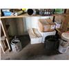Image 2 : Contents of Shelf:  Oils, Fluids, Sealants, Auto Parts, etc