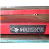 Image 2 : 2 Piece Husky Red Metal Tool Boxes w/ Misc Tools in Drawers