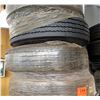 Image 1 : Qty 4 Pneumatic Tires Wheels E114832