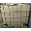 Image 1 : Plastic 265 Gallon Water Transport Carrier in Metal Cage