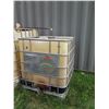 Image 2 : Plastic 265 Gallon Water Paint Transport Carrier in Metal Cage