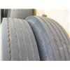 Image 5 : Qty 6 Sidewall 1 Ply Steel 255/70R22.5 RT500 Tires on Rims