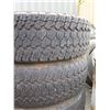 Image 2 : Qty 4 Goodyear LT245/75R17 Pro Grade Technology Tires on Rims