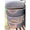Image 1 : Qty 4 Goodyear LT245/75R17 Pro Grade Technology Tires on Rims