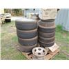 Image 3 : Qty 4 245/45ZR18 Tires & 4 Cases Centerline & M/T Classic Rims