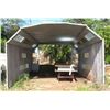 Image 1 : Outdoor Metal Structure Car Automotive Paint Booth, 10ft Tall, 22ft Long, 14ft Wide