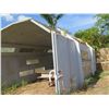 Image 2 : Outdoor Metal Structure Car Automotive Paint Booth, 10ft Tall, 22ft Long, 14ft Wide