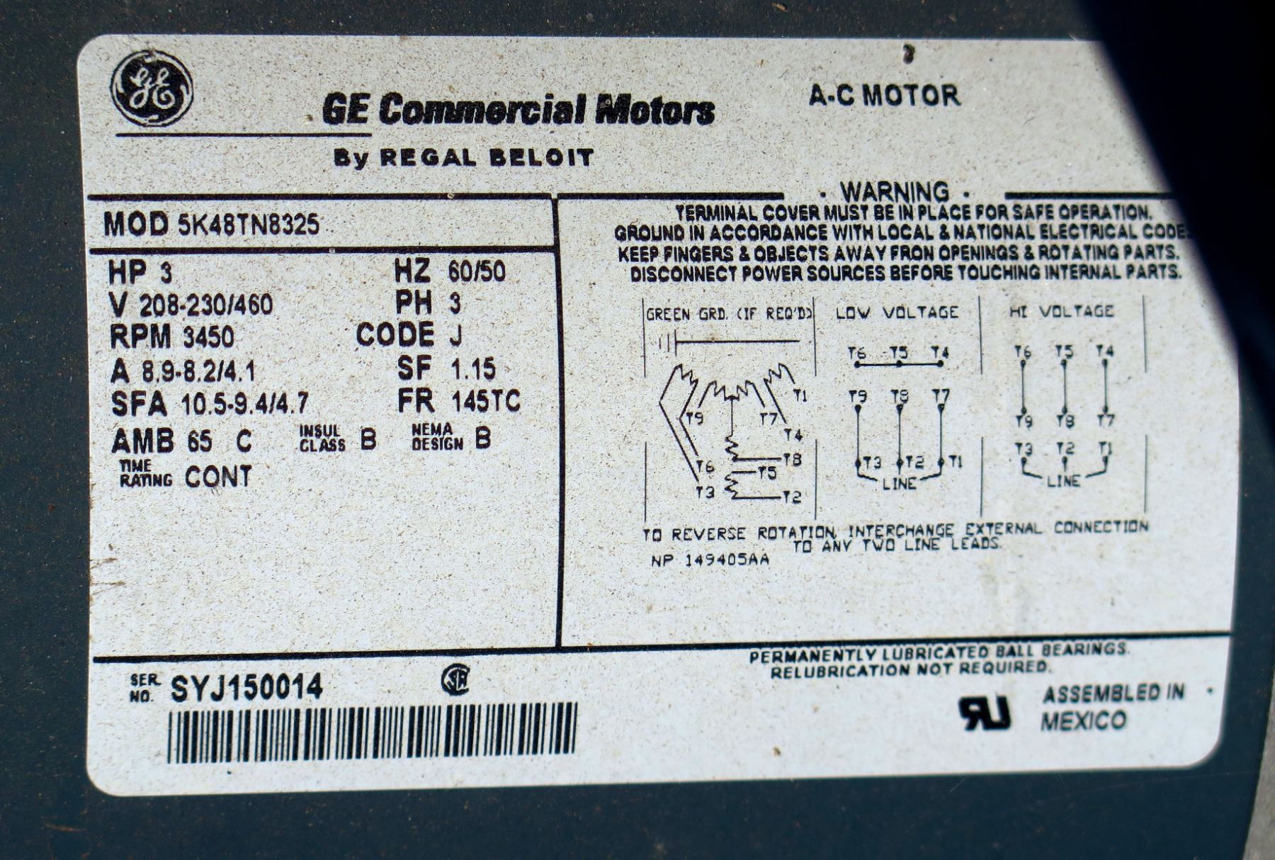 Fdecu Field Deployable Environmental Control Unit 208/230 Vac, Model FDECU-5 ...
