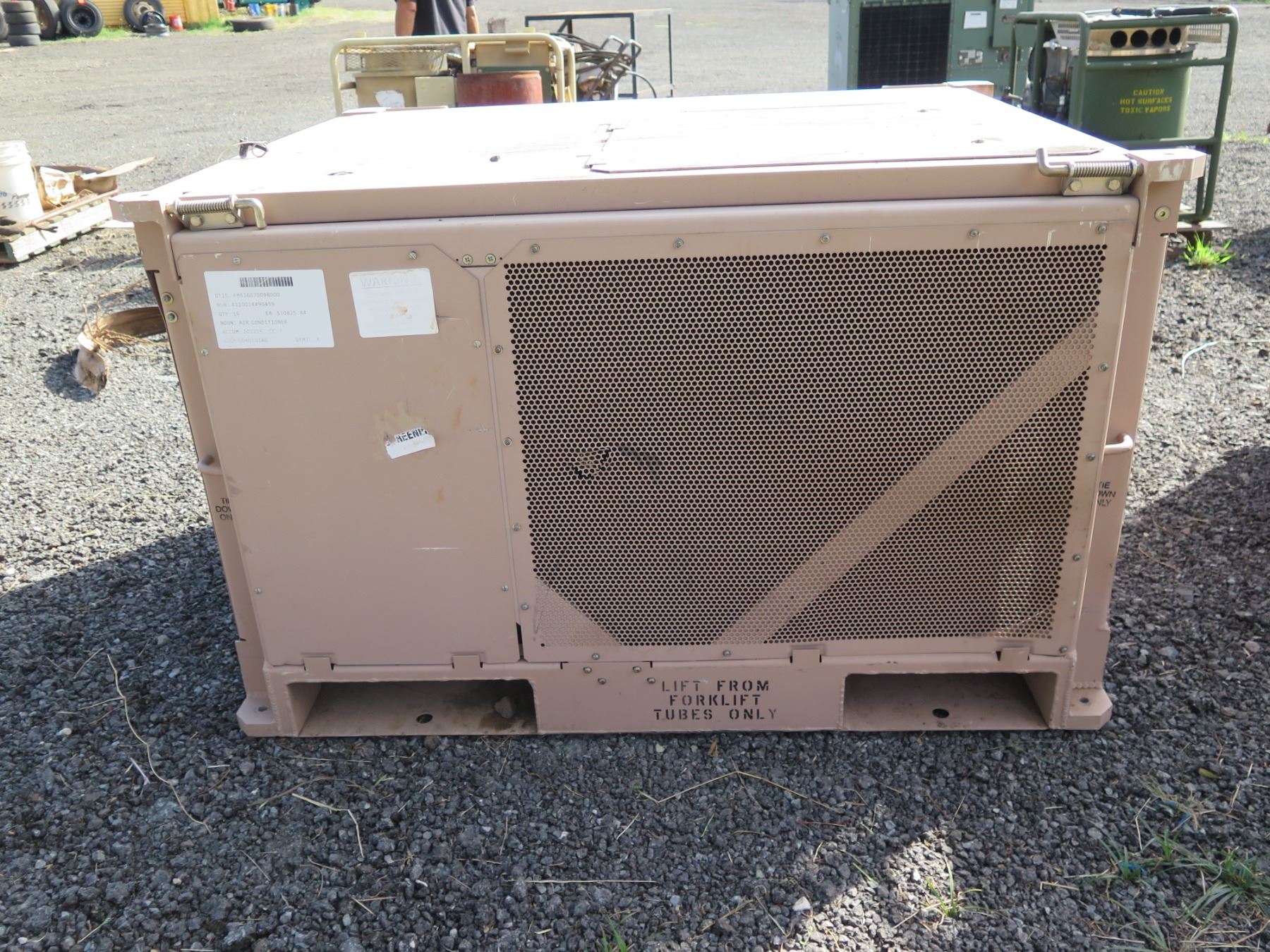 Fdecu Field Deployable Environmental Control Unit 208/230 Vac, Model FDECU-5 ...
