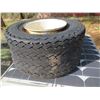 Image 2 : Alum-Line Diamond Plate Truck Box, White Metal Display Sign & Tire