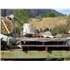 Image 8 : Military 2 Axle Transport Trailer 29SIB-29SPT w/ Misc Auto Parts, Fuel Tank, etc