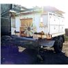 Image 1 : Military Chassis Trailer w/ Service Boxes, Under Bed Pipe Carrier