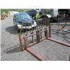 Image 2 : Forklift Attachment for Equipment Backhoe, etc (Fits Gradall/Skytrac)