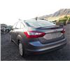 Image 2 : Gray 2013 Ford Focus 4 Door Sedan 6195 Miles (Runs & Drives See Video)