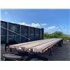 Image 2 : Freuhauf Wabash Double Axle 40' Flatbed Trailer 29023 w/ Wood Deck