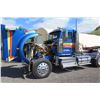Image 8 : Kenworth Double Axle Truck Tractor w/ Globe Trailers Goose Neck Lowboy (Runs/Drives See Video)
