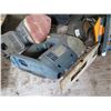 Image 2 : Metal 5-Drawer Shop Desk w/ Tools, Portable Vacuum, Fire Extinguisher, etc