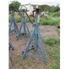Image 2 : Qty 4 Interstate Lift Heavy Duty Jack Stands 18 Ton Capacity