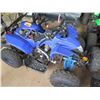 Image 3 : Zhejiang Industrial Co Kids' Blue Quad ATV, Missing Seat (Starts & Runs)