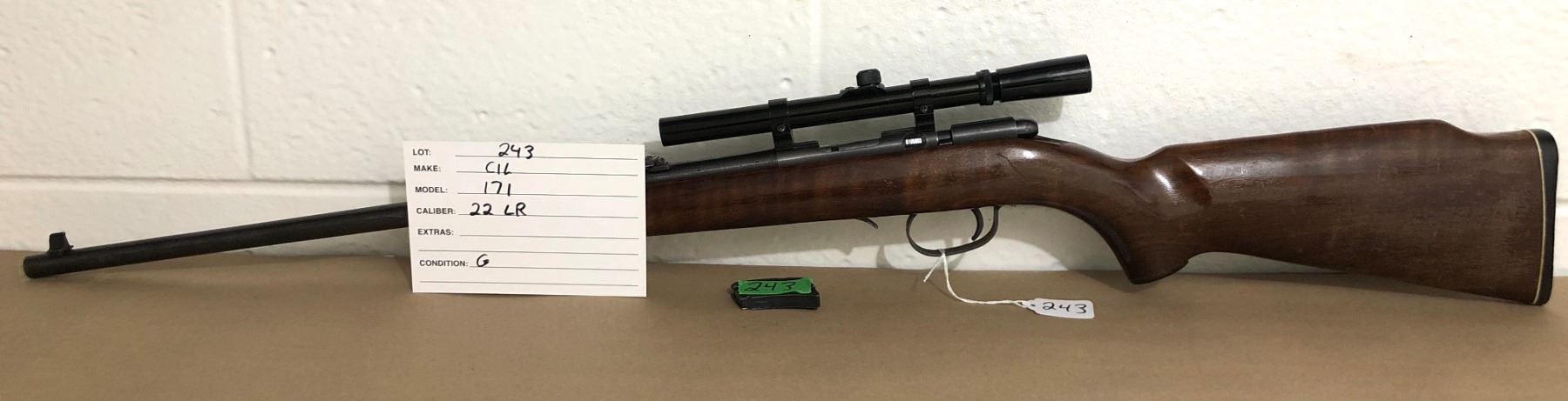 Model 171 CIL, MODEL 171, .22 LR