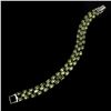 Image 2 : Natural Top Rich Green Peridot 154.33 Ct Bracelet