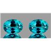 Image 1 : Natural Apatite Paraiba Blue Pair 7 x 5 mm - VVS