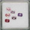 Image 1 : Natural Fancy Color Burma Spinel 6Pcs/4.06Ct.