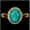 Image 1 : Natural Turquoise Unheated 10x8 MM Ring