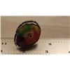 Image 4 : VIVID MULTI COLOR 25 CT  DRUZY QUARTZ RING