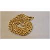 Image 3 : AWESOME 14 Kt. GOLD PLATED ROPE CHAIN.