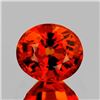 Image 1 : NATURAL ORANGE SPESSARTINE GARNET 9x6 MM - FL
