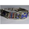 Image 1 : Tibet Hand Made Lapiz Lazuli & Coral Bracelet