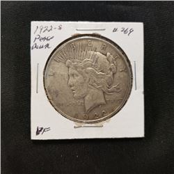 1922 S Peace  Dollar