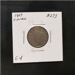 1907 V Nickel