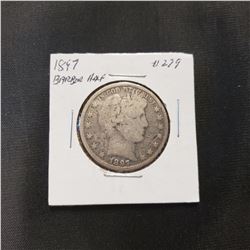 1897 Barber Half