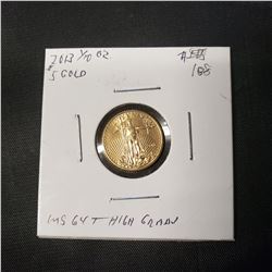 2013 1/10 OZ $5 Gold American Eagle