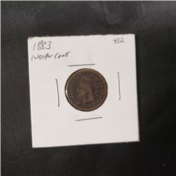 1883 Indian Head  Cent