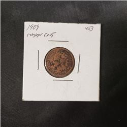 1909 Indian Head  Cent